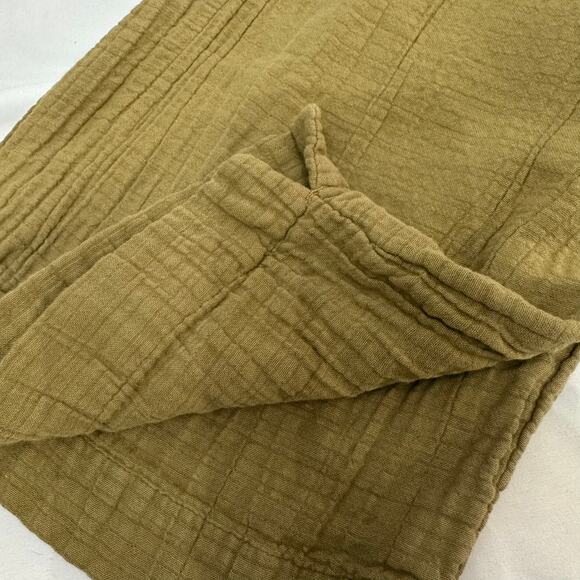 Wonderly Women's 100% Cotton Gauze Ankle Pants Olive Size Small - Picture 8 of 10